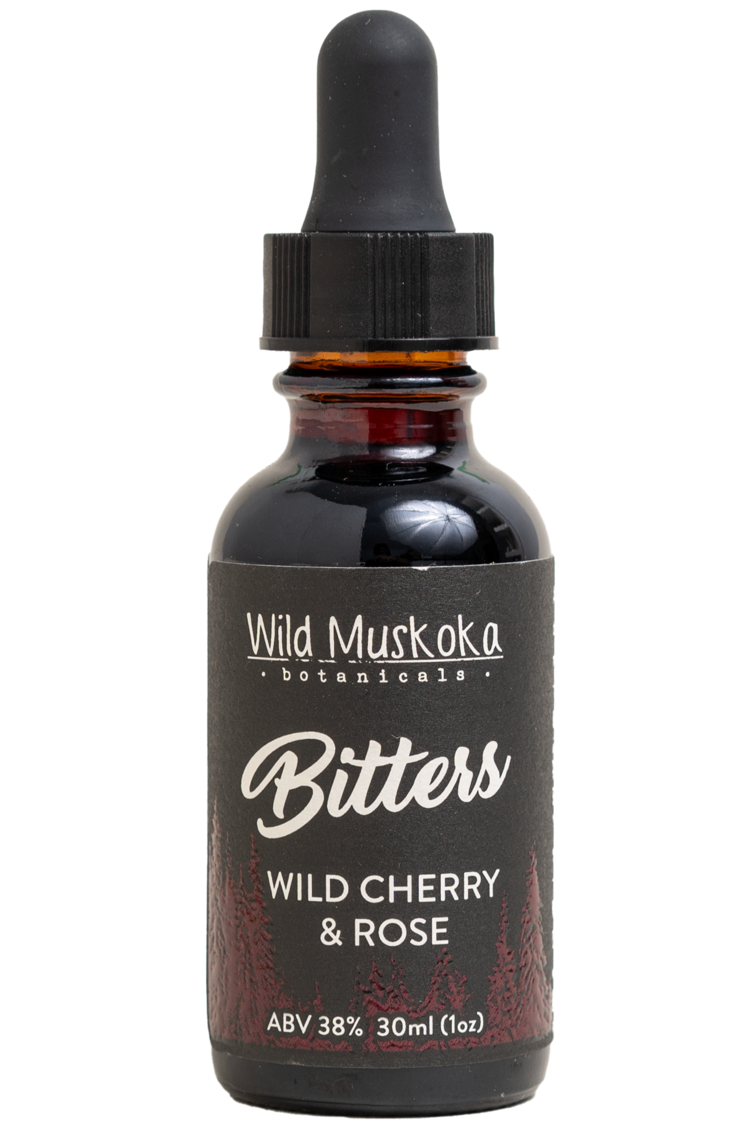 Wild Cherry & Rose Bitters – Wild Muskoka Botanicals