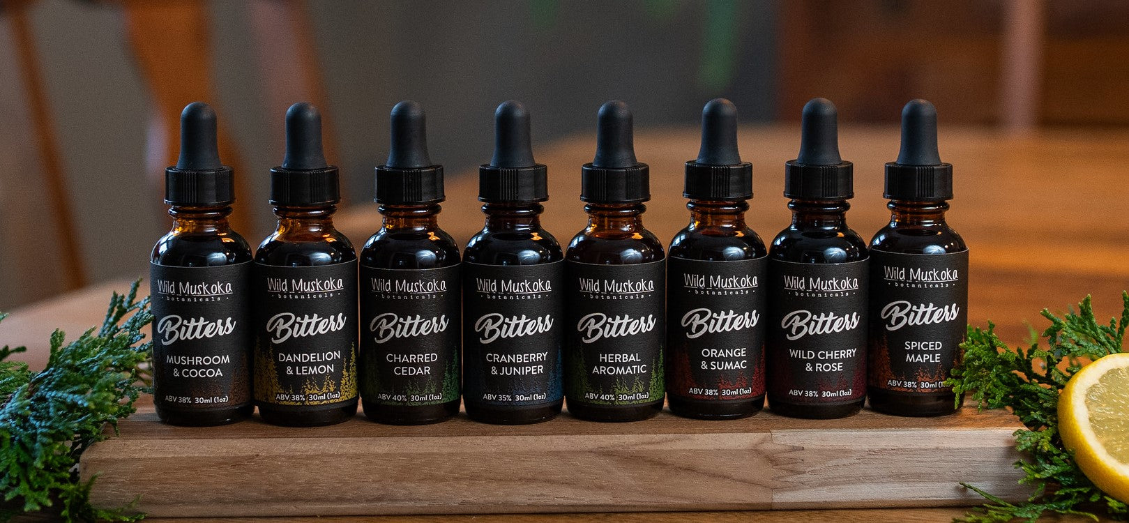 Best Bitters - Wild Foraged Canadian Bitters – Wild Muskoka Botanicals