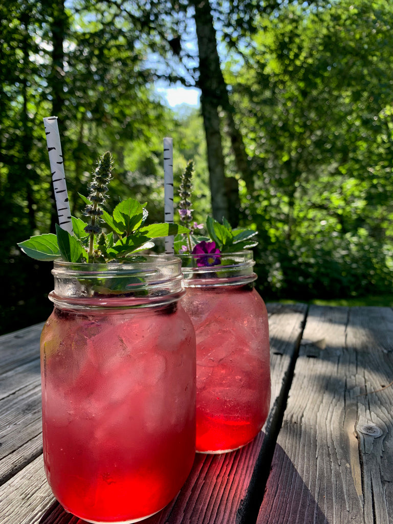 Blueberry & Spruce Shrub