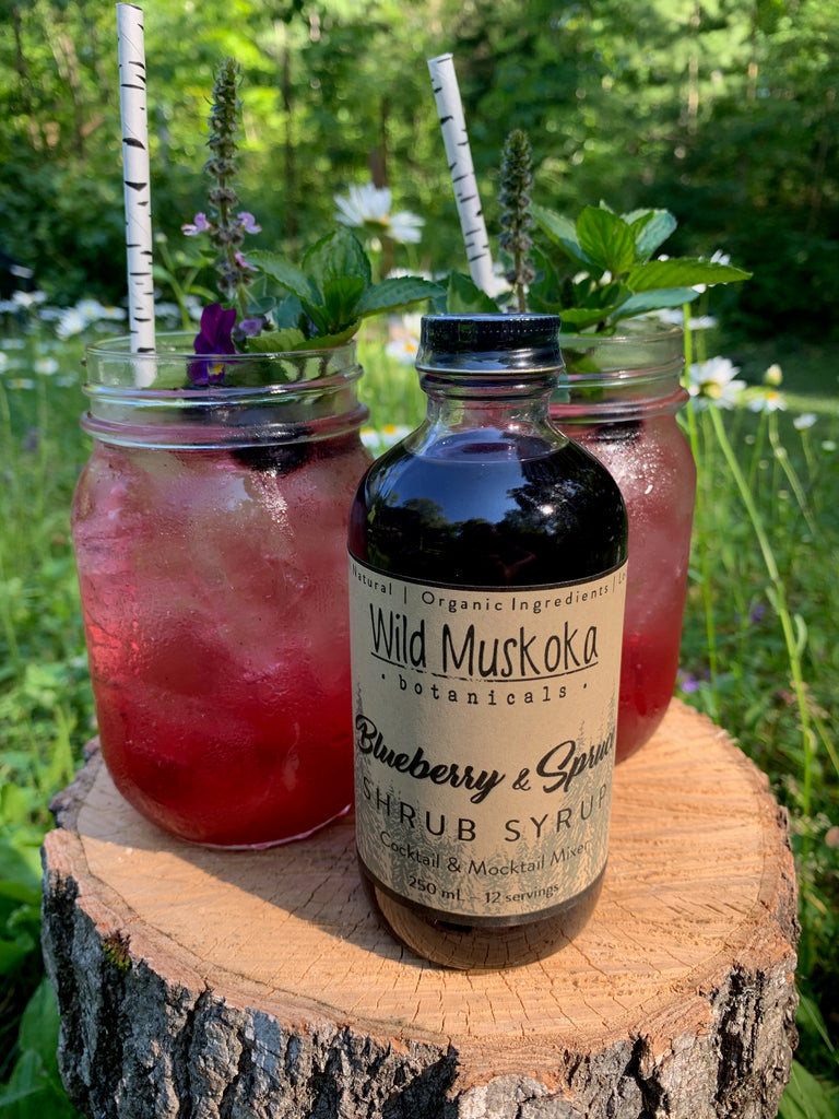 Blueberry & Spruce Shrub