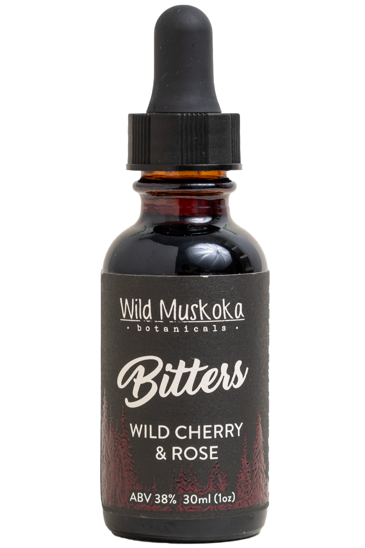 Rose Bitters Wild Cherry & Rose Bitters – Wild Muskoka Botanicals