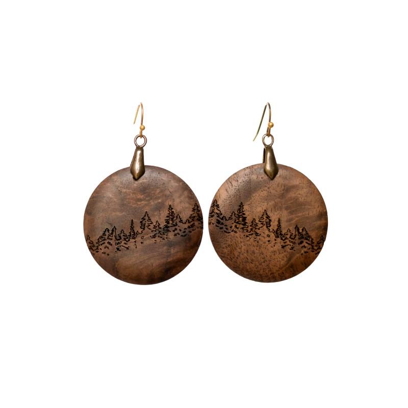 Treeline Earrings - Large