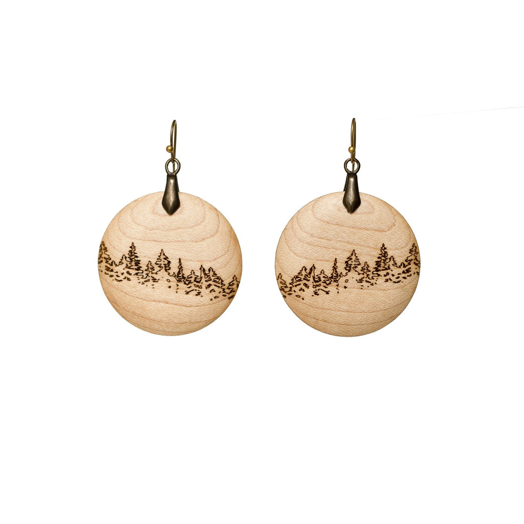 Treeline Earrings - Large