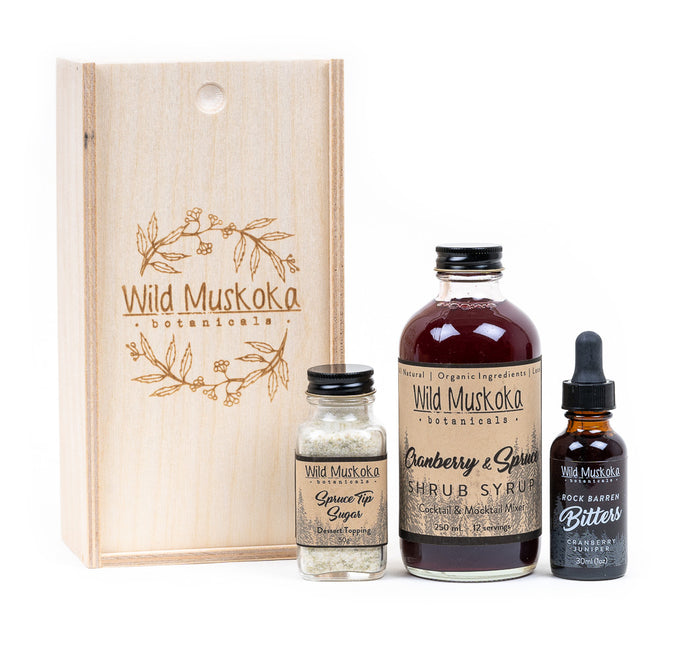 The Foragers Cocktail Mixer Gift Set